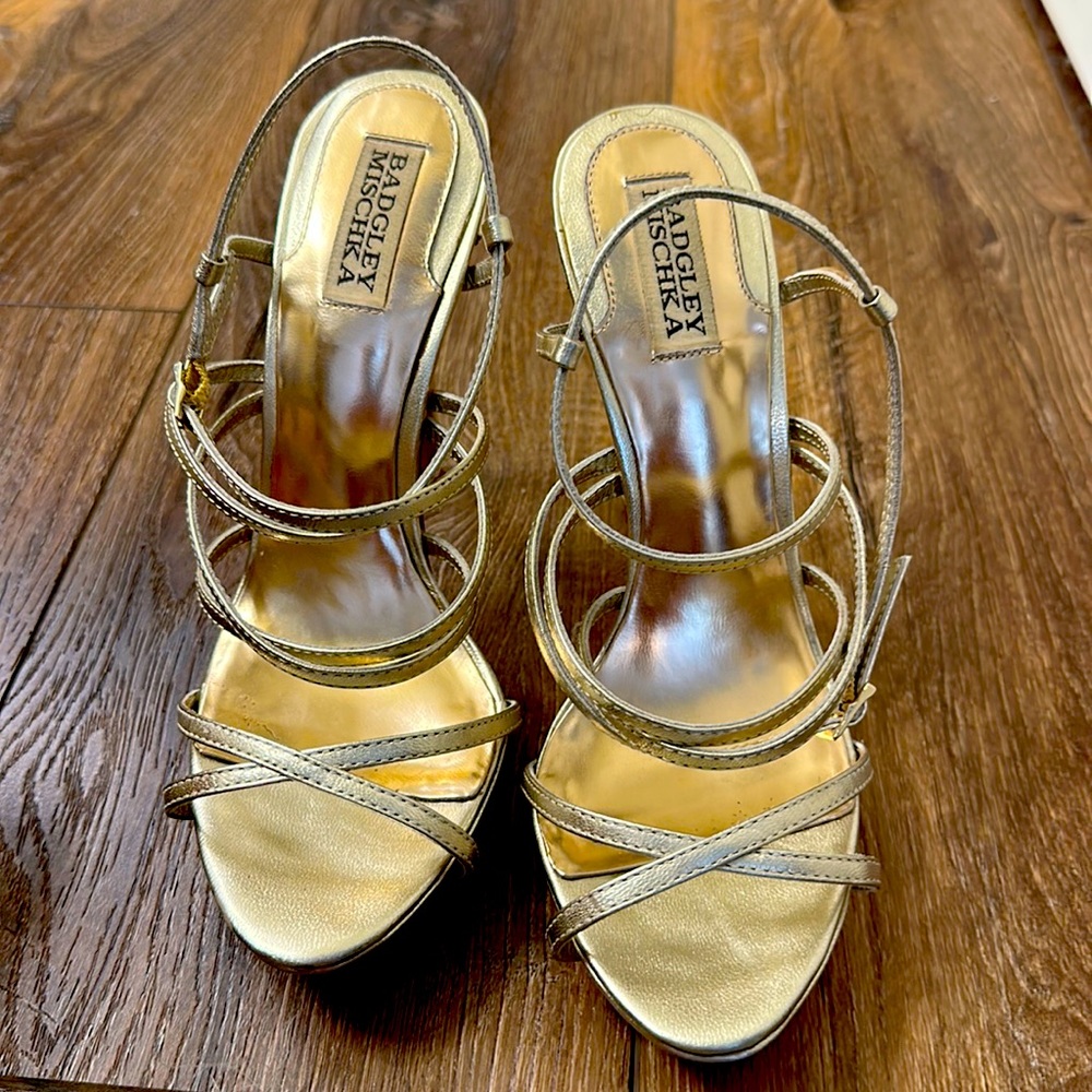 Badgley Mischka 4” heels